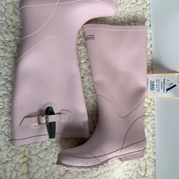 Tretorn pink women’s (lightly) insulated rain boots - size 7.5 - Picture 4 of 11